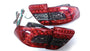 LED taillight assemblies for 2011-2013 Toyota Corolla - driver's and passenger's side rear brake lights and turn signals, tinted lenses, plug and play, one pair