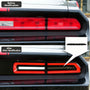 Suitable for retrofitting 2008-2014 Dodge Challenger Hellcat taillight assembly with LED taillights and sequential turn signals.